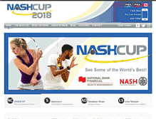 Tablet Screenshot of nashcup.com